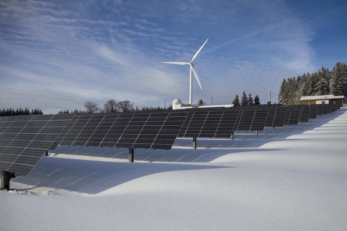 wind and solar farm
